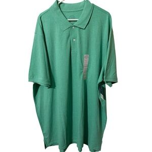 ‼️NWT:St. John's Bay Green Polo Shirt